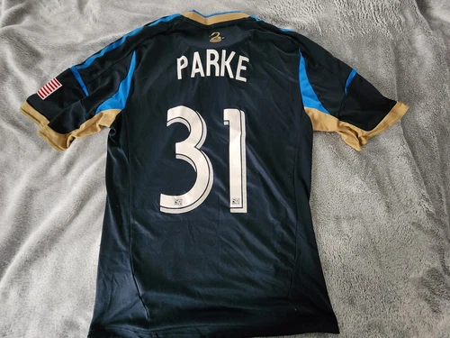Jeff Parke Game Worn Jersey MLS Philadelphia Union Sounders Red Bulls DC United