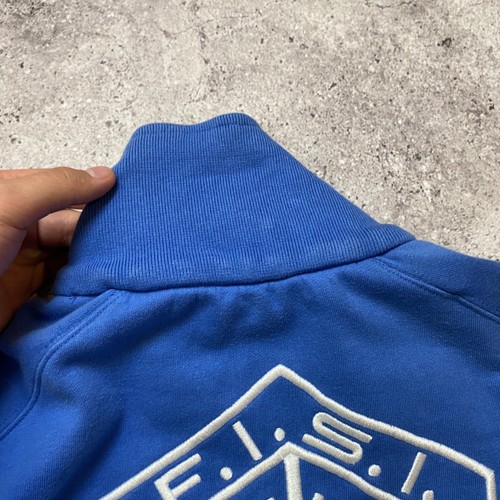 felpa con cappuccio zip intera vintage kappa italia audi ski team FISI taglia xxl - Foto 7 di 14