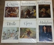 6 VINTAGE BOOKS OF ART PRINTS SERIES by AN EXPRESS ART BOOK  **FREE UK POST **PB