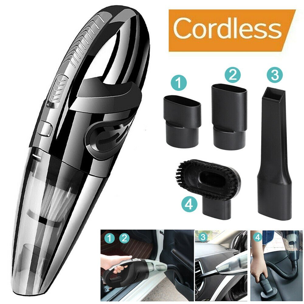 Hand Held Vacuum Cleaner Small Hoover Wet And Dry Rechargeable Cordless