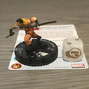 Marvel Heroclix The Amazing Spider-Man 031a Kraven The Hunter Rare Marvel Heroclix The Amazing Spider-Man 031a Kraven The Hunter Rare