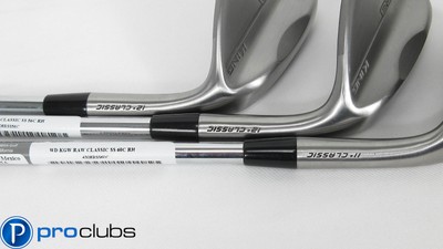 NEW 3pc COBRA KING RAW Limited Edition (CLASSIC) 52*, 56*, 60 
