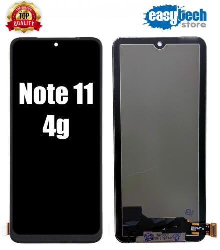 Xiaomi REDMI Note 11 NFC 2201117TY 2022 4G Touch Schermo LCD TFT  Display Nero - Imagen 1 de 7