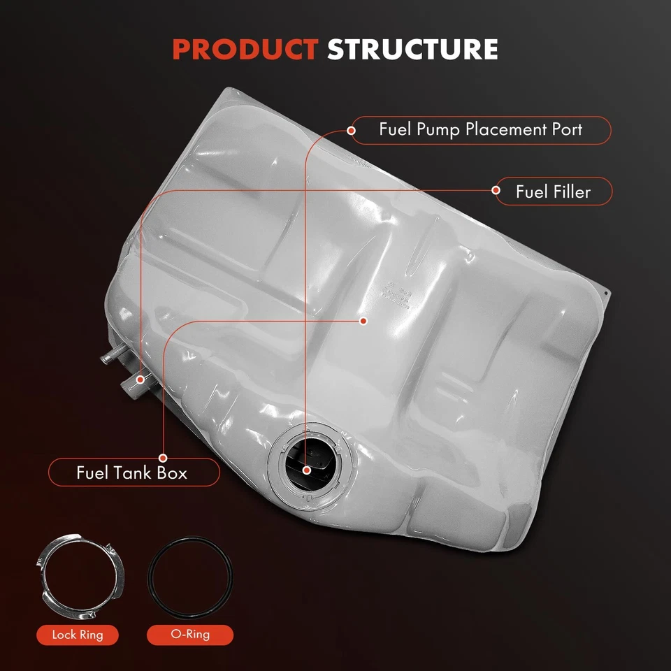 Tanque de combustible de 18 galones para Buick LeSabre Cadillac DeVille Oldsmobile 88 Pontiac Foto 2 de 4