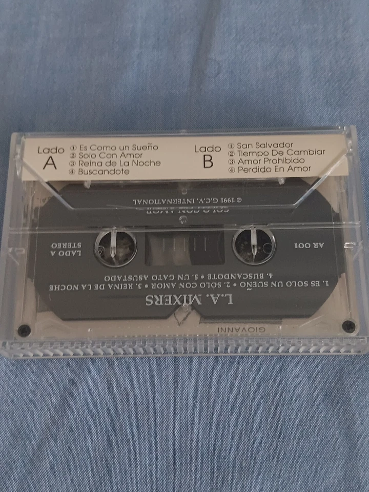 L. A. MIXERS Solo Con Amor, Cassette Raro..Caifanes Maldita Vecindad El Tri Foto 2 de 4