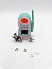 TEENY WEENY FAMILIES POST OFFICE TELEPHONE & FIGURES VIVID IMAGINATIONS 1997