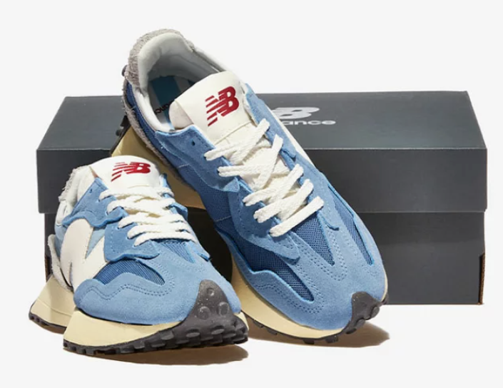 Size New Balance 327 Blue Laguna for sale online