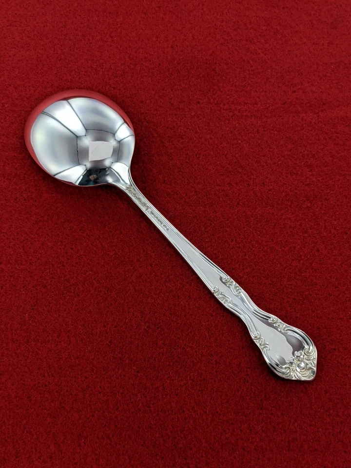 Cuchara sopera Easterling 1944 American Classic plata esterlina 6 1/4" Foto 4 de 4