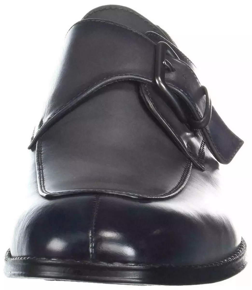 Kenneth Cole REACTION Men s Reggie Monk Strap Loafer Dark Grey 13 M US