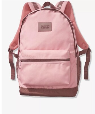 Victorias Secret PINK NWT CAMPUS BACKPACK MULTICOLOR PINK | eBay display picture 2