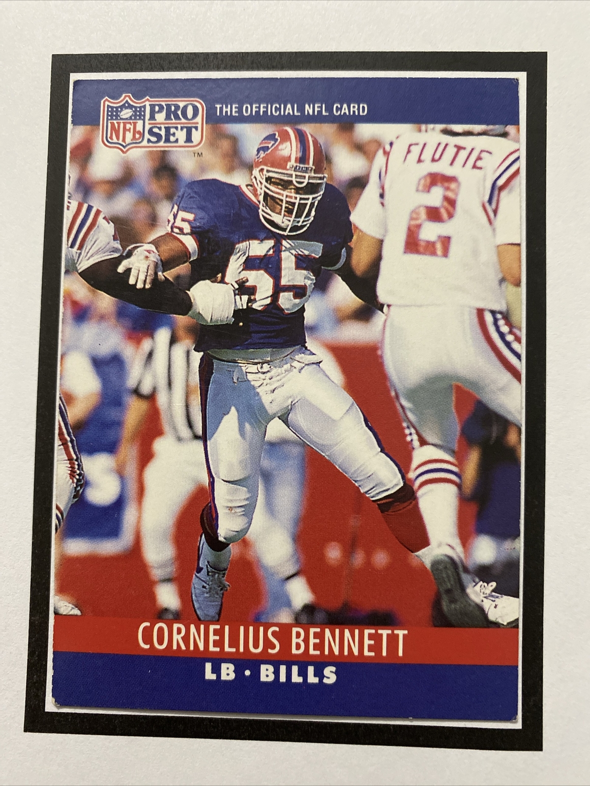 1990 Pro Set Cornelius Bennett #39 Football  Buffalo Bills 