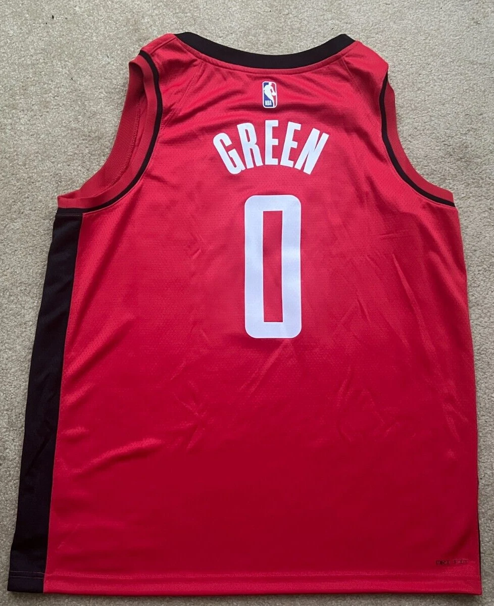 Houston Rockets Nike Swingman Jersey - Red - Jalen Green - Mens - Icon Edition