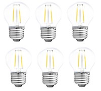 6X MüLler Licht Retro Led Tropfen Filament 2,5W = 25W E27 Eek:D (Spektrum A-G)