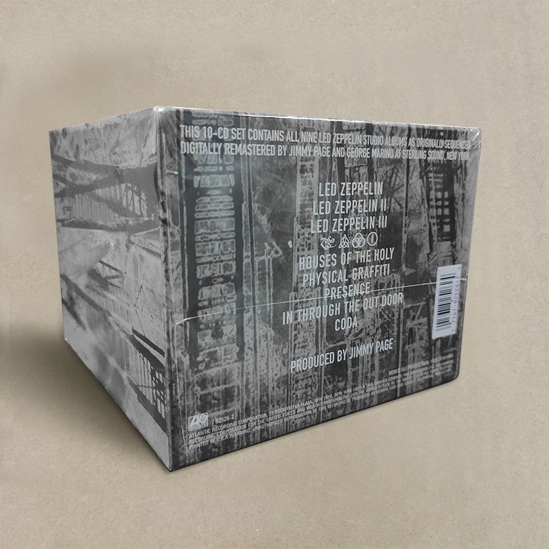 NEUZeppelin~ Led The Complete Studio Recordings 10 CD Album Box Set Versiegelt - Bild 2 von 4