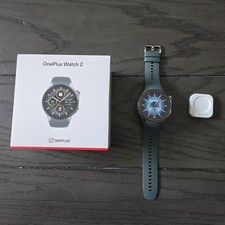 OnePlus Watch 2, Radiant Steel, Sapphire Crystal Unisex Smart Watch with box