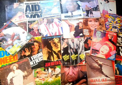 Sunday Times Magazines 1987 - Vintage!