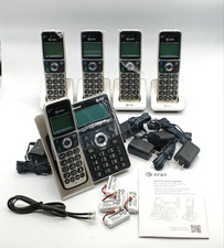 AT T BL3107-5 Cordless Phone 5 Handsets Bluetooth Smart Call Open Box