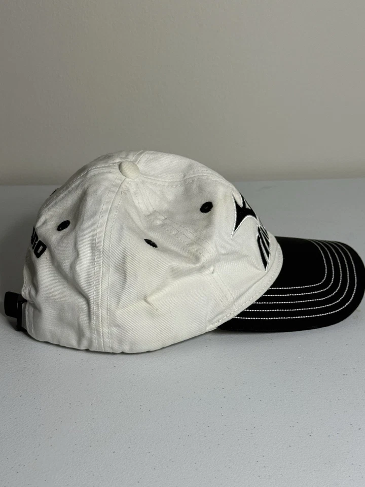 Sombrero de golf vintage Mizuno ajustable negro blanco multicolor Foto 4 de 4