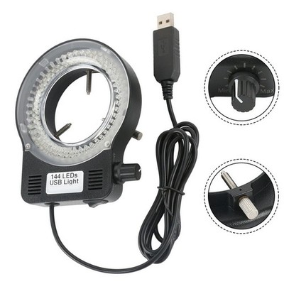 USB LED Ringlicht für Mikroskope hohe Helligkeit einstellbare Intensität