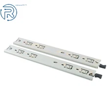 1 Pair 16 Inch With Lock Heavy Duty Drawer Slides 150 Lbs Extension Rails Rail