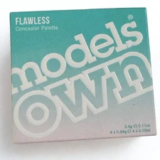 Models Own FLAWLESS Concealer Palette Natural 02 Make Up Cream Beauty NEW