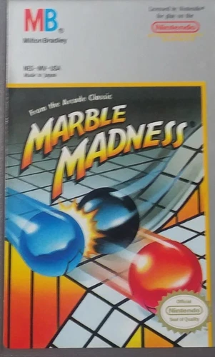 NINTENDO ENTERTAINMENT SYSTEM - Marble Madness - 1989 NES no box