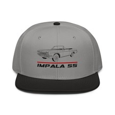 For Chevrolet Impala Ss Convertible 1966 3qtr Fans Snapback Hat Birthday Gift For Chevrolet Impala Ss Convertible 1966 3qtr Fans Snapback Hat Birthday Gift
