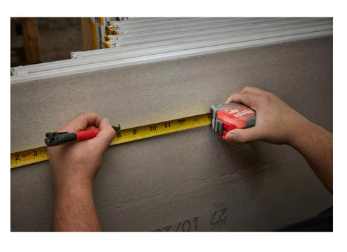 Milwaukee 48-22-6625 Compact 25 ft. SAE Tape Measure with Fractional Scale and 9 - Picture 4 of 8
