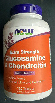 NOW Foods, Glucosamine & Chondroitin, Extra Strength, 120 Tablets