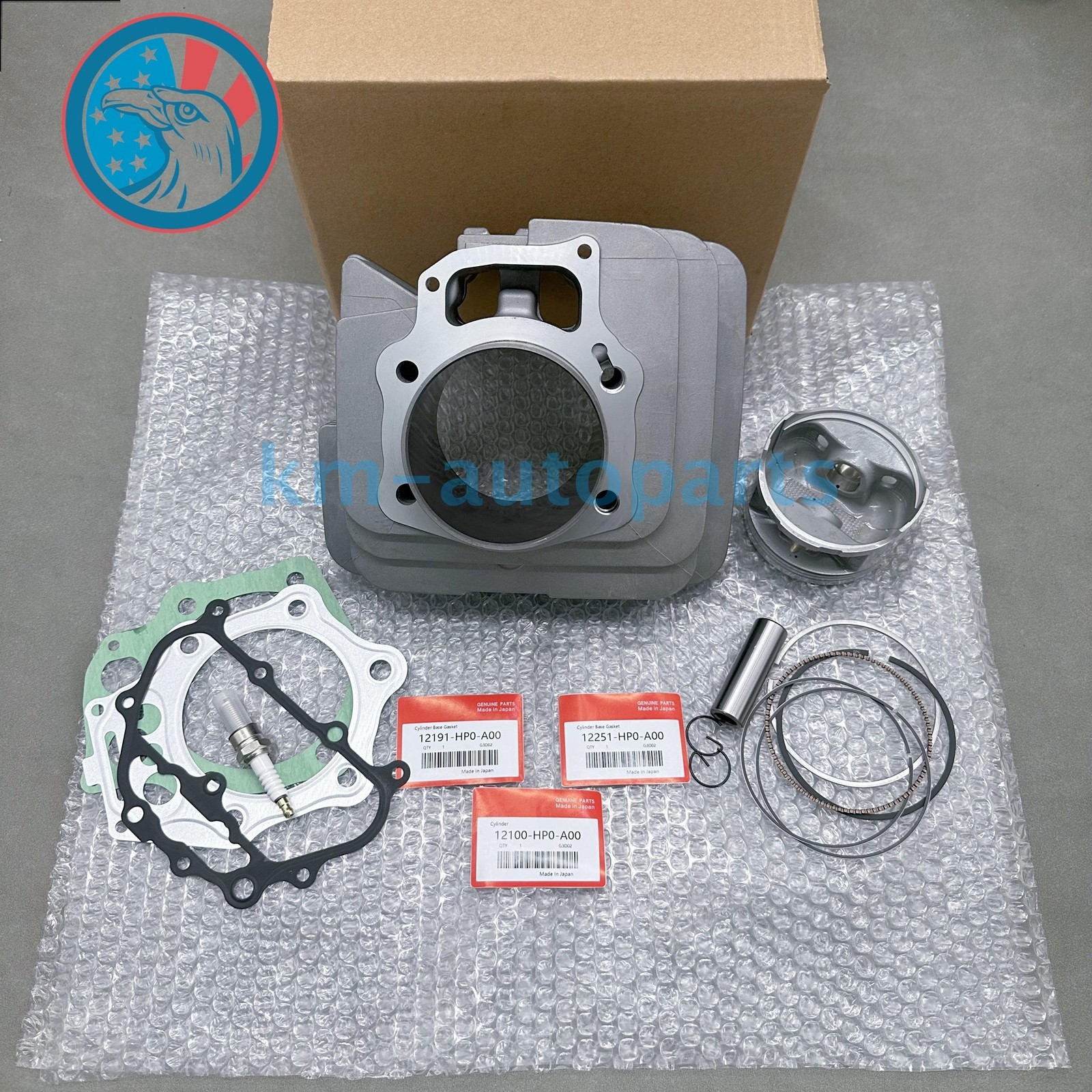 For 05-11 Honda TRX500 TRX 500 Foreman Top End Rebuild Kit Cylinder Piston USA!