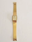 Vintage Lassale Seiko Ultra Thin Gold Tone Mens Watch 7750-5470R New Battery