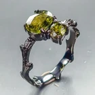 Jewellery Natural Tourmaline Ring 925 Sterling Silver Size 8.5 /R466185
