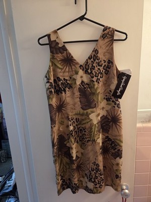 Sleeveless Sheath Dress Giorgio Sant'Angelo Size 8, NWT Polyester China