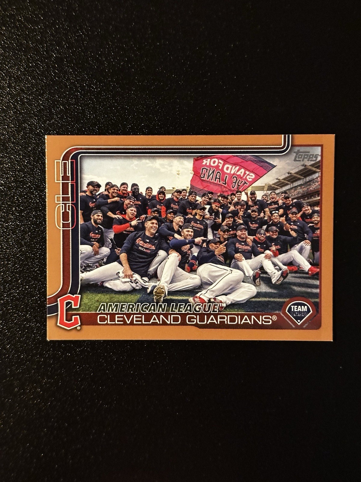 2025 Topps Series 2 Cleveland Guardians Gold SSP Parallel 612/2025