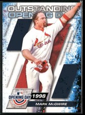 2021 Topps Opening Day #OOD-8 Mark McGwire Outstanding Opening Day