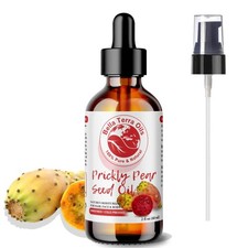 Pure Prickly Pear Seed Oil - 2oz  Premium Cold-Pressed Oil for Skin  Hair Reju