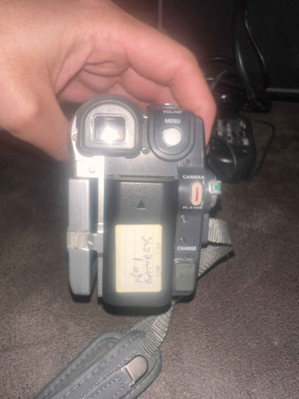 SAMSUNG VP-D351 Black Silver 20x Optical Zoom Digital Video Camera Camcorder image 4