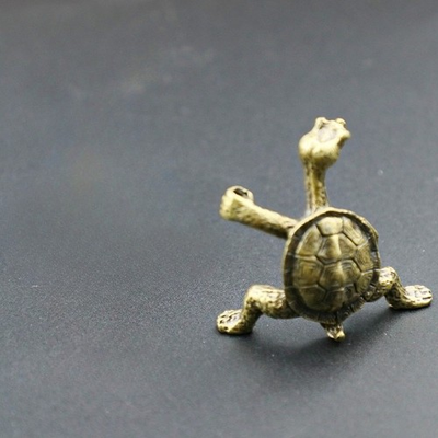 #ad Battle Turtle Incense HolderMedieval Metal Duel SceneNo ElecHome Office Decor $5.00