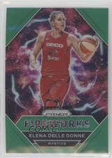 2021 Panini Prizm WNBA Fireworks Green Prizm Elena Delle Donne #20 r0j