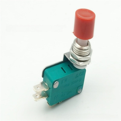 10 Stück 12 mm SPDT Drucktastenschalter für Schalttafeleinbau 16A 125V 250V