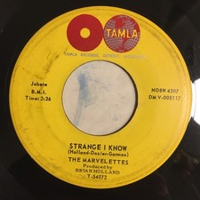 The Marvelettes - Strange I Know / Too Strong To Be Strung Along, 7", (Vinyl)