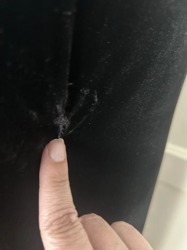 Monique Lhuiller Collection Velvet Strapless Evening Gown Womens Size 14 - Flaw - Image 4 of 4