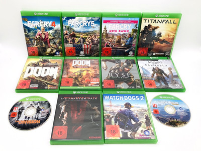 Bundle FarCry Titanfall Doom Ryse Assassins Creed Watchdogs Phantom XBOX One