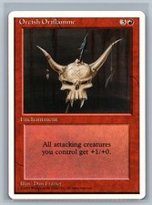 Magic The Gathering 4th Edition Orcish Oriflamme MTG TCG CCG Fourth 4ED