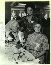 1989 Press Photo Windcrest Women's Club Style Show Luncheon, Texas - saa16494