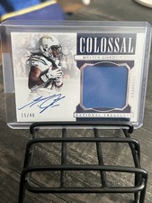 2019 Panini National Treasures Melvin Gordon III Memorabilia Auto /49