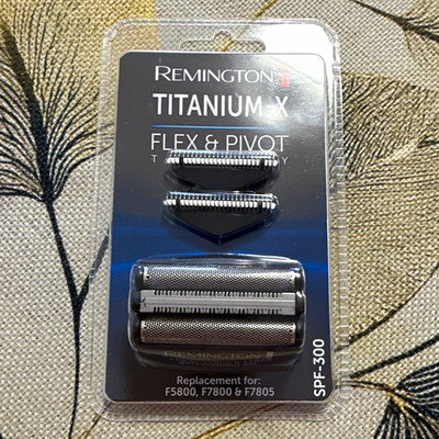 3x Remington SPF-300 Ersatzscherfolie & Klingen für F5800/F7800/F7805 Silber