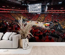 3D Vivint Smart Home Arena Wallpaper Wall Mural Peel and Stick Wallpaper 547