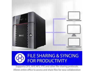 BUFFALO TeraStation TS3420DN0804 4-Bay NAS 8TB (4x2TB) with