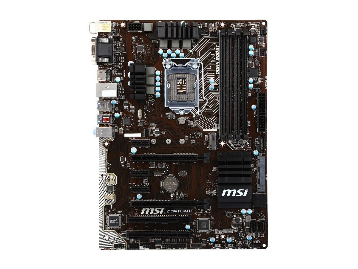 Gaming M9 Ack Msi Z170a Compatible Cpu Gaming M9 Ack Msi Lga1151